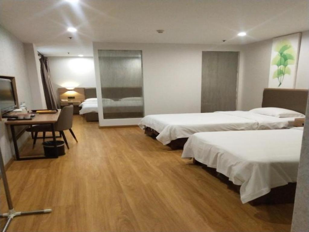 Greentree Inn Jining Yanzhou Jiuzhou Fangyuan Business Hotel Eksteriør billede