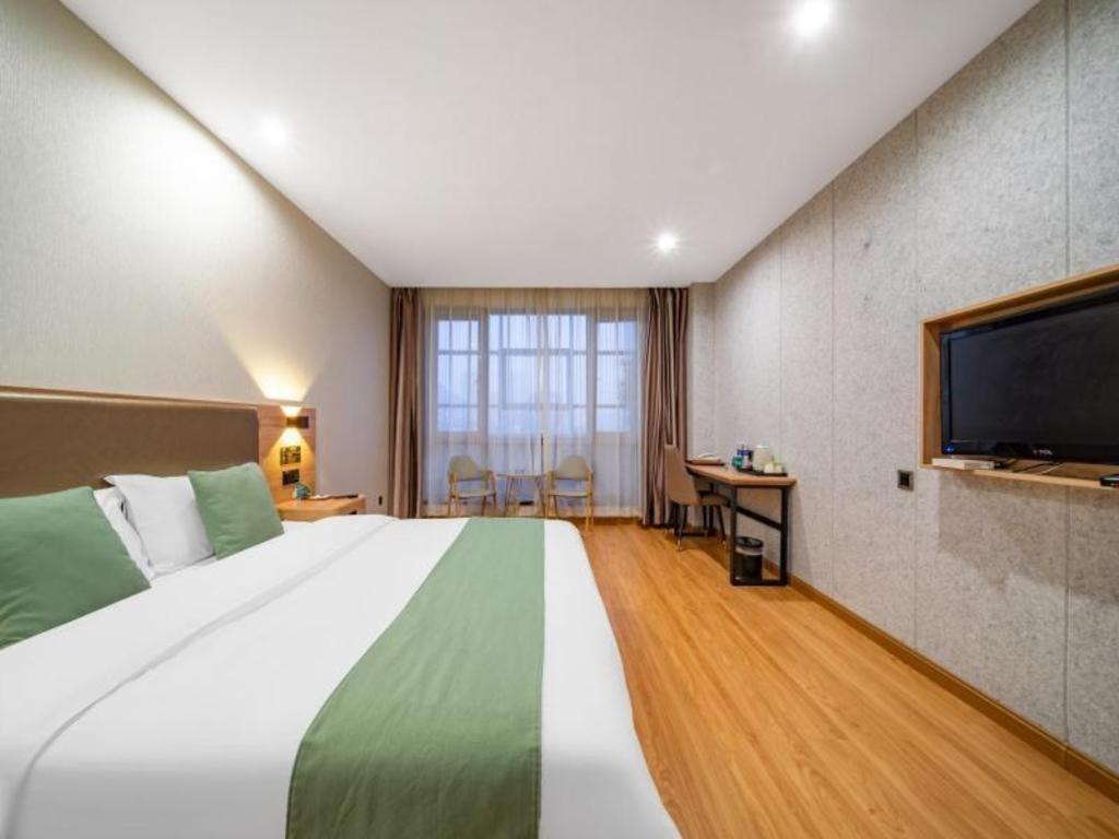 Greentree Inn Jining Yanzhou Jiuzhou Fangyuan Business Hotel Eksteriør billede