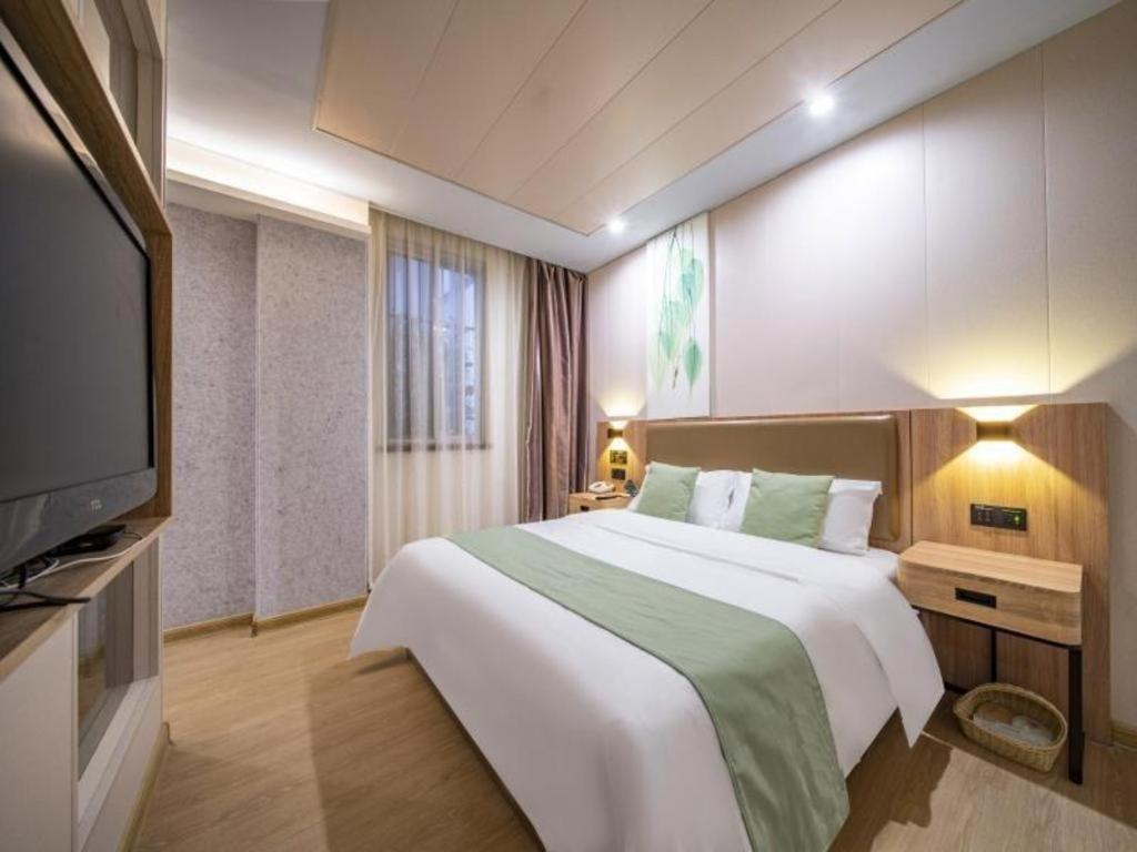 Greentree Inn Jining Yanzhou Jiuzhou Fangyuan Business Hotel Eksteriør billede