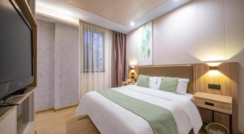 Greentree Inn Jining Yanzhou Jiuzhou Fangyuan Business Hotel Eksteriør billede