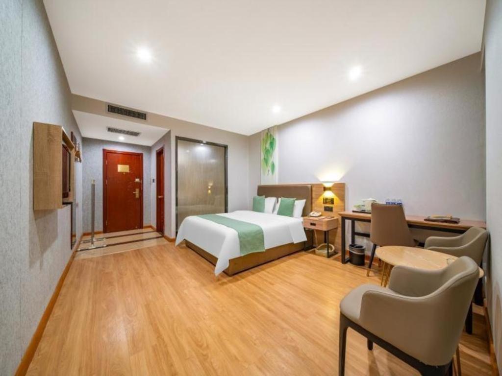 Greentree Inn Jining Yanzhou Jiuzhou Fangyuan Business Hotel Eksteriør billede
