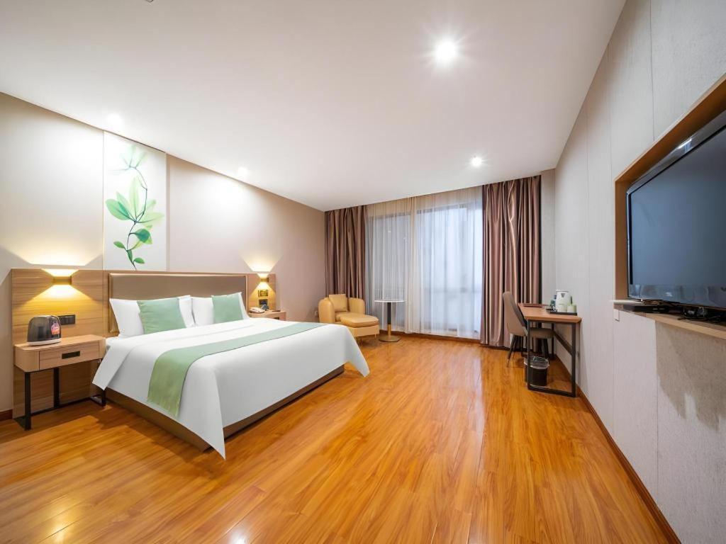 Greentree Inn Jining Yanzhou Jiuzhou Fangyuan Business Hotel Eksteriør billede