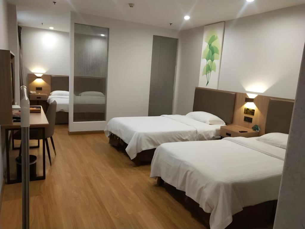 Greentree Inn Jining Yanzhou Jiuzhou Fangyuan Business Hotel Eksteriør billede
